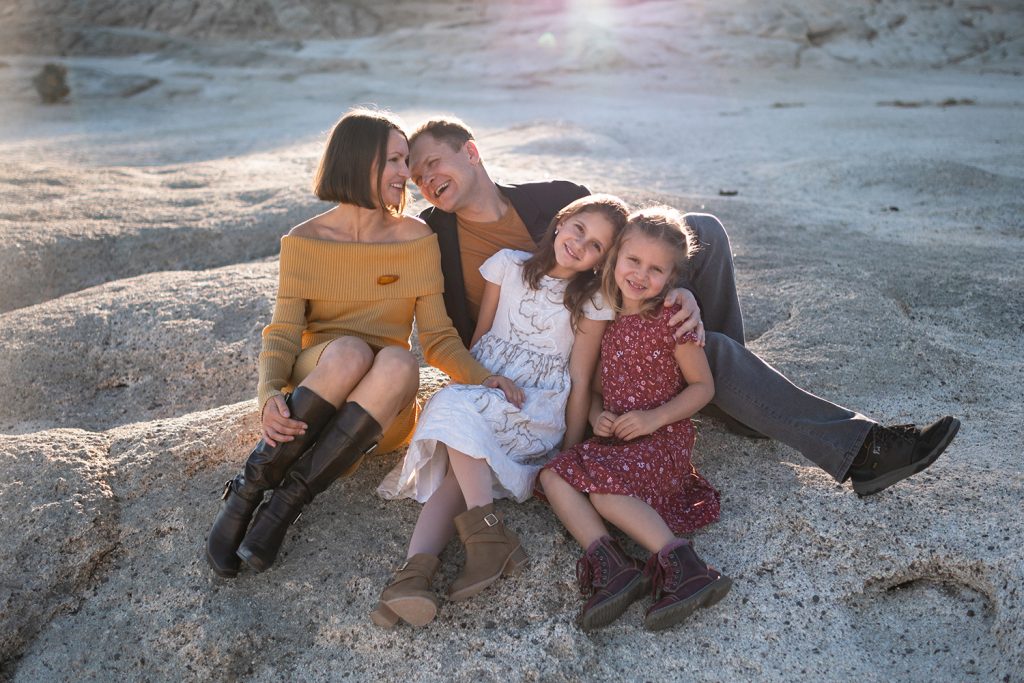 Family  session in Fall colors