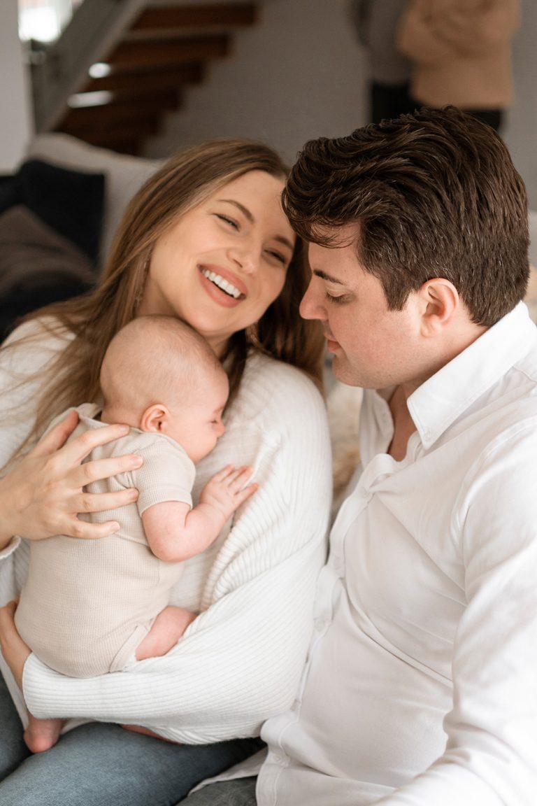 Dante's Family. Newborn life style session.