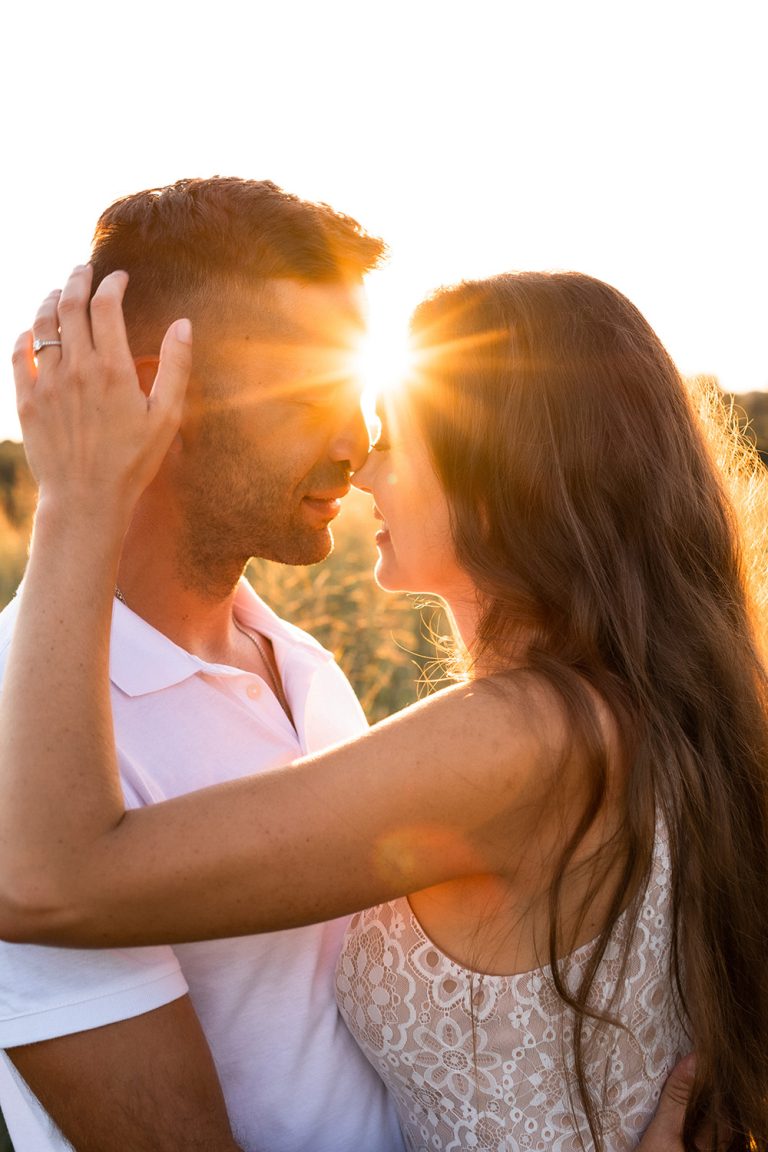 Engagement session in Franklin, TN. Mila and Milosh.